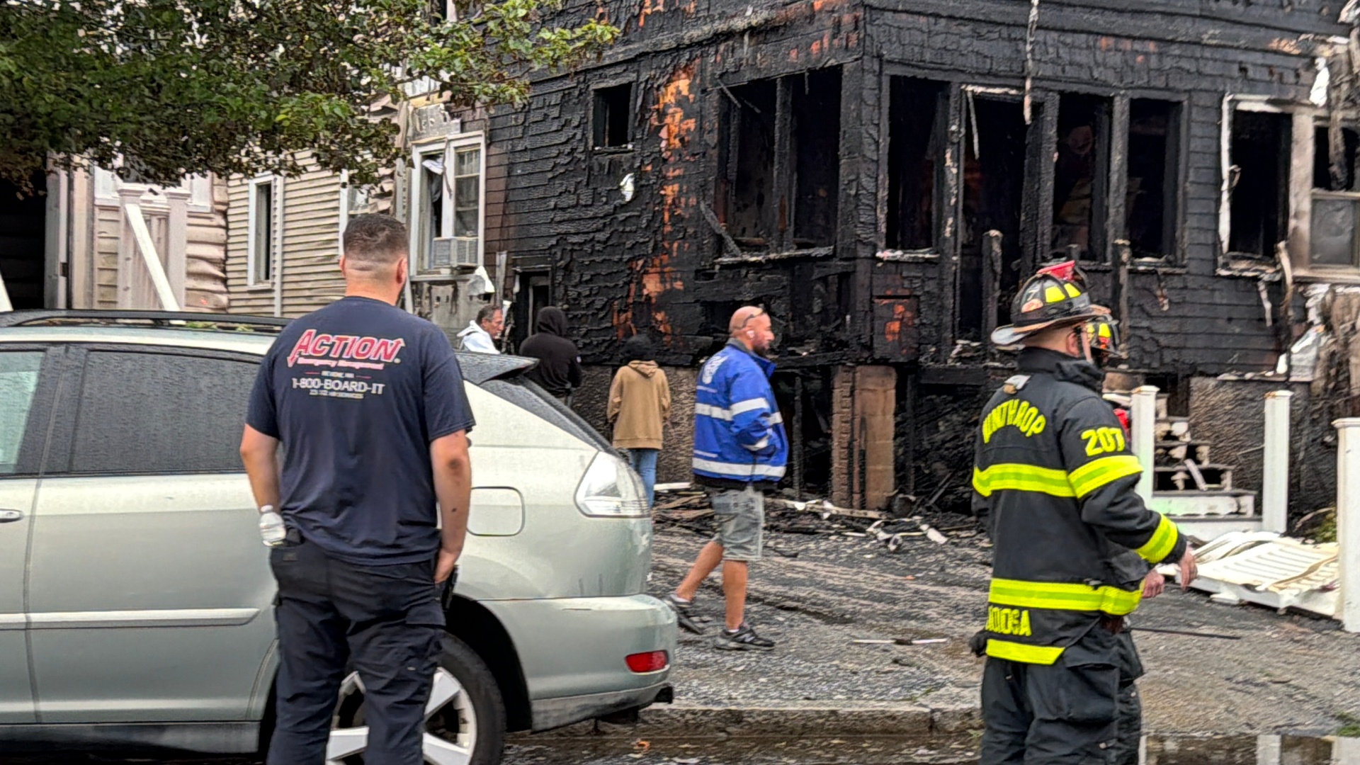 Respond Restoration on-scene at a residential fire response